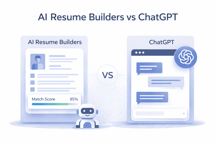 AI Resume Builders vs ChatGPT: Which Is Better for Job Applications?